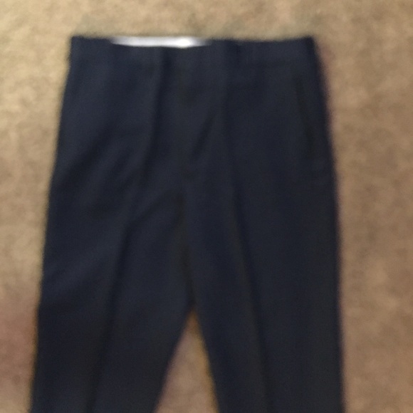 Vintage Comfort Action Flex Pants Mens 34x26 Used Blue Short - Picture 5 of 10